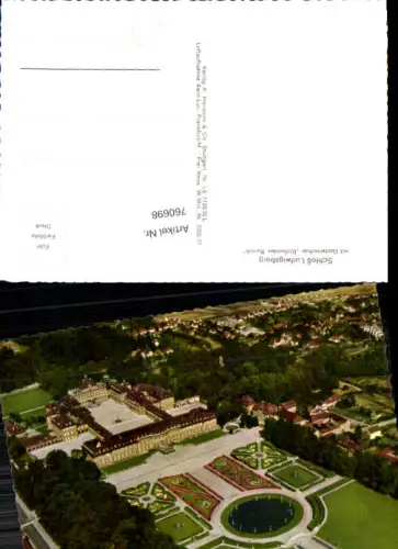 760698 Ludwigsburg Schloß mit Gartenschau Blühendes Barock LK Ludwigsburg