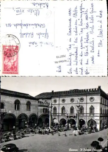 760710 Ravenna Il Palazzo Comunale Provinz Ravenna Italy