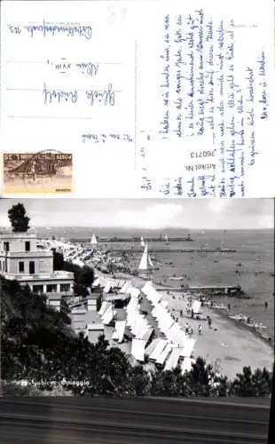760713 Gabicce Spiaggia Provincia di Pesaro e Urbino Italy Strandleben