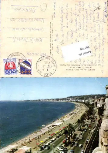 760769 Nice Promenade des Anglais Dép. Alpes-Maritimes France