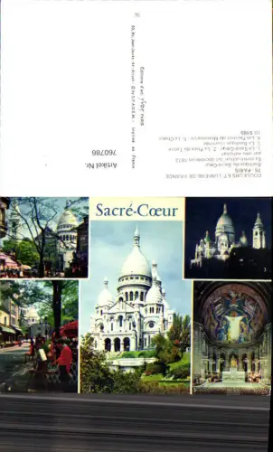 760786 Paris Sacré-Cœur Département Paris France
