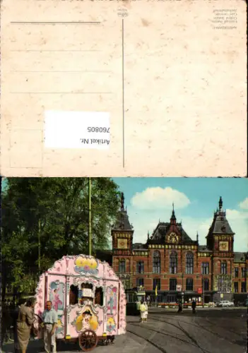 760805 Amsterdam Centraal Station Province North Holland Netherlands Bahnhof
