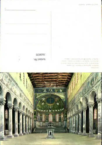 760820 Ravenna Basilica di S. Apollinare in Classe Provinz Ravenna Italy