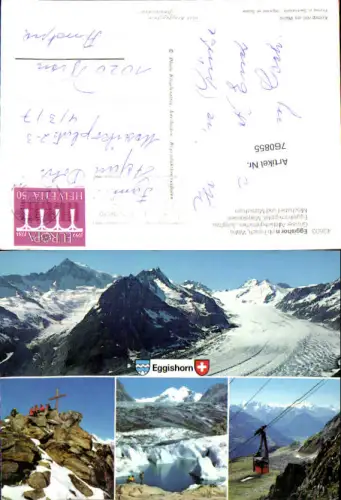 760855 Eggishorn ab Fiesch Bezirk Goms Wallis Switzerland
