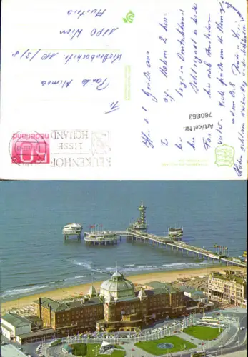 760863 Scheveningen (Den Haag) Pier und Kurhaus Prov. Zuid-Holland Netherlands