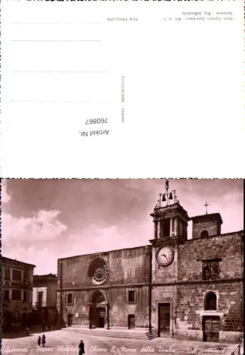 760867 Sulmona Piazza Plebiscito Chiesa S. Maria della Tomba Provinz L'Aquila Italy