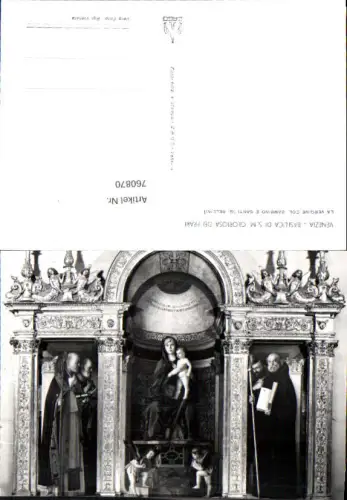760870 Venedig Basilica di S. M. Gloriosa dei Frari Metropolitanstadt Venedig Italy