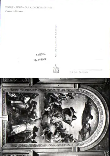 760871 Venezia Basilica di S.M. Gloriosa dei Frari L'Assunta (Tiziano) Metropolitan City of Venice Italy