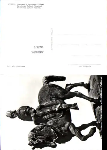 760872 Venezia Monumento a Bartolomeo Colleoni Metropolitan City of Venice Italy