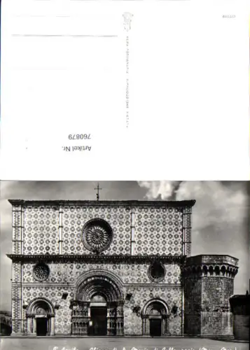760879 L'Aquila Basilica di Santa Maria di Collemaggio Provinz L'Aquila Italy