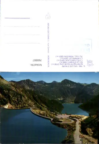 760887 Vallée d'Aure Barrage de Cap de Long Département Hautes-Pyrénées France Les Pyrenees