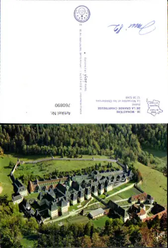 760890 La Grande Chartreuse Département Isère France