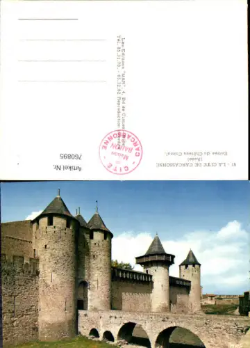 760895 Carcassonne Cité de Carcassonne Château Comtal Aude France