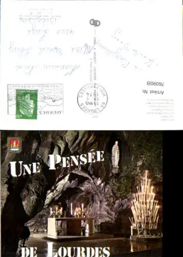 760908 Lourdes Dép. Hautes-Pyrénées France
