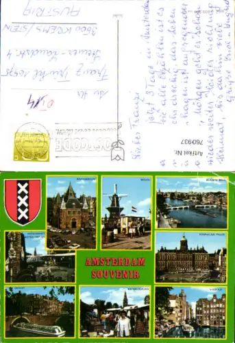 760937 Amsterdam Prov. Noord-Holland Netherlands