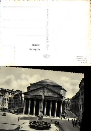 761049 Roma Pantheon Metropolitan City of Rome Rom Italy