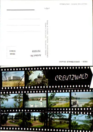 761059 Creutzwald Dép. Moselle France