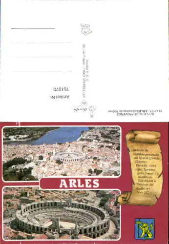 761070 Arles Bouches du Rhone Reflets de Provence France