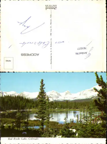 761077 Red Rocks Lake Boulder County USA