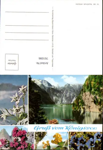 761096 Schönau Berchtesgaden Königssee LK Berchtesgadener Land Edelweiss