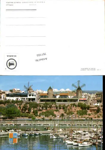 761103 Palma de Mallorca Molinos del Jonquet Mallorca Spain
