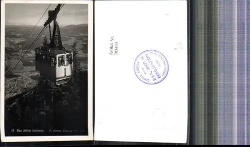 303499,Foto Ak Seilbahn Gondel 1 Rax Raxbahn b. Hirschwang