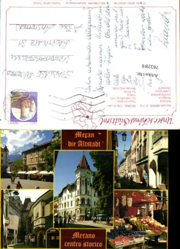 763286 Meran die Altstadt Burggrafenamt Südtirol Italy Trentino