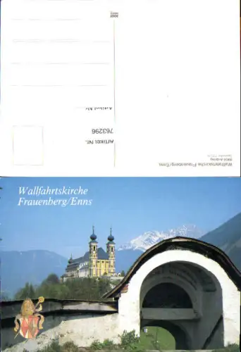 763296 Ardning Wallfahrtskirche Frauenberg Enns Bez. Liezen