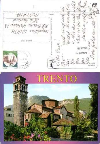 763470 Trento Badia di S. Lorenzo Provinz Trient Italy