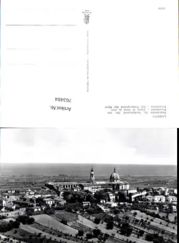 763484 Loreto Panorama Provinz Ancona Italy