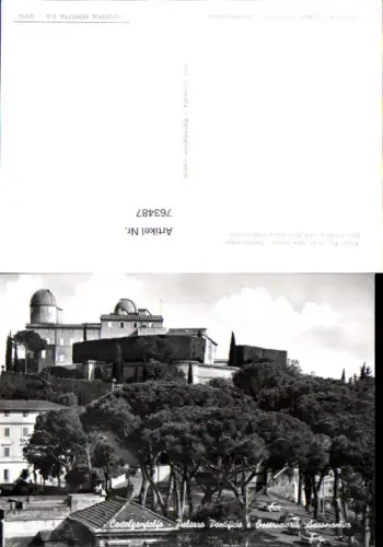 763487 Castelgandolfo Palazzo Pontificio e Osservatorio Astronomico Rom Italy