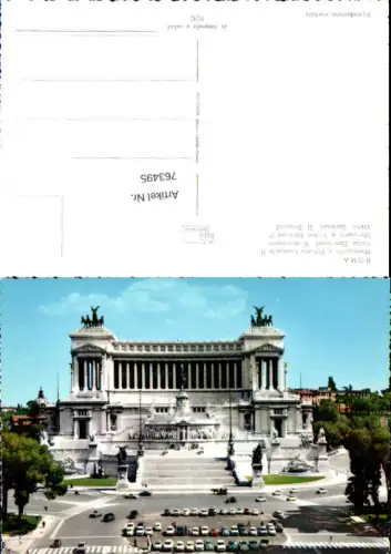 763495 Rom Monumento a Vittorio Emanuele II Rom Italy