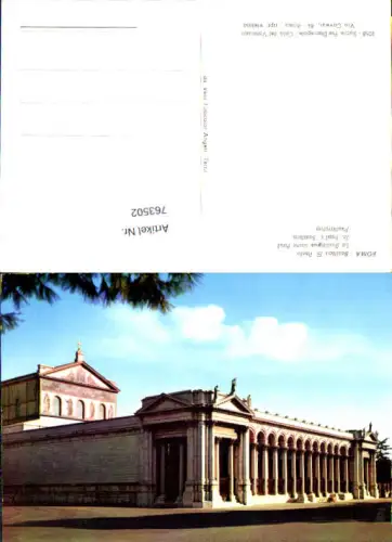 763502 Roma Basilica S. Paolo Rom Italy