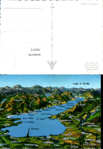 763512 Lago di Garda Provinz Verona Brescia Trient Italy Trento Gardasee