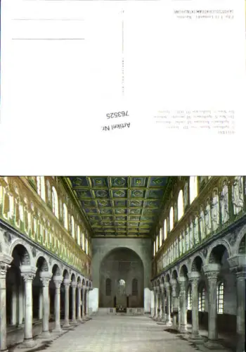 763525 Ravenna Basilica di Sant'Apollinare Nuovo Provinz Ravenna Italy