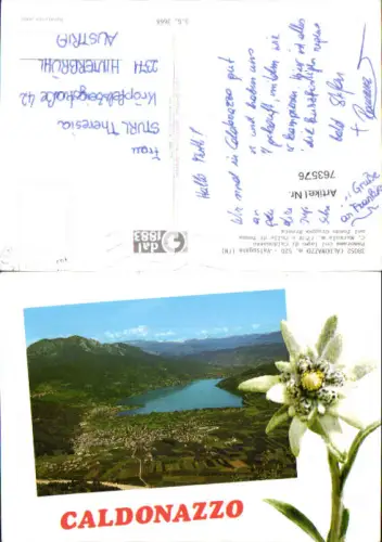 763576 Caldonazzo Valsugana Trentino Italy