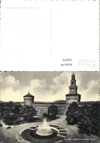 763579 Milano Castello Sforzesco Mailand Italy