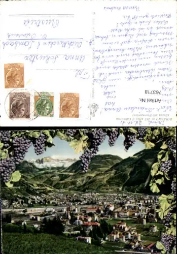 763718 Bolzano Bozen Rosengarten Bozen Italy Trauben Weintrauben Wein
