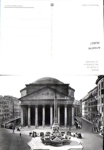 763927 Rom Il Pantheon Rom Italy