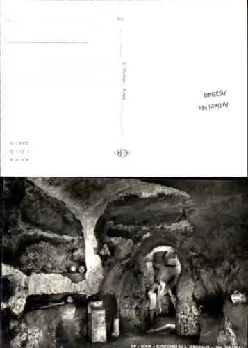 763940 Roma Catacombe di S. Sebastiano Katakomben Rom Italy