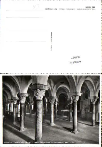 764027 Bitonto Cripta della Cattedrale Bari Italy
