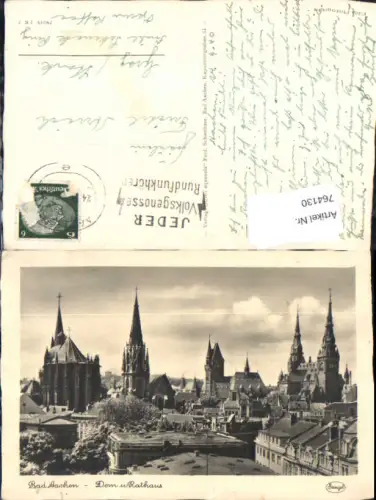 764130 Bad Aachen, Dom u. Rathaus Städteregion Aachen