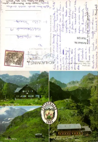 764128 Schladming Hans-Wödl-Hütte Preintaler-Hütte Gölling-Hütte Bez. Liezen