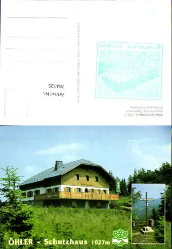 764125 Öhler Schutzhaus Puchberg am Schneeberg Bez. Neunkirchen