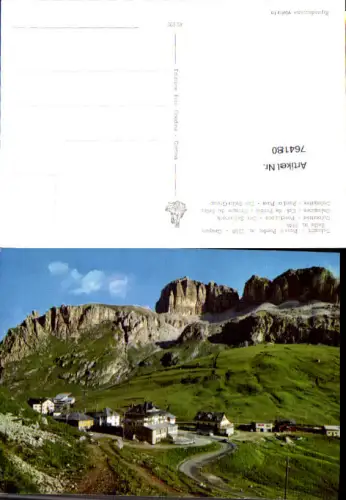 764180 Pordoijoch Sellastock Provinz Trient/Belluno Italy