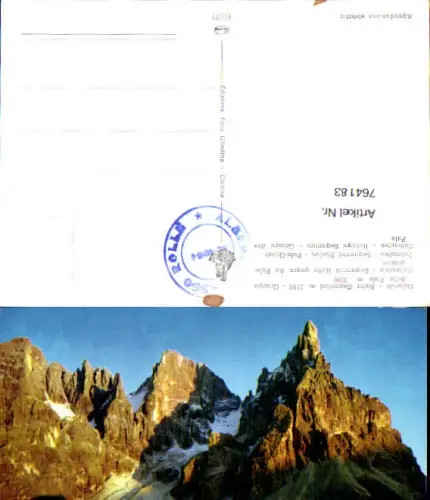 764183 Dolomiten Baita Segantini Pale-Gruppe Provinz Trient Italy