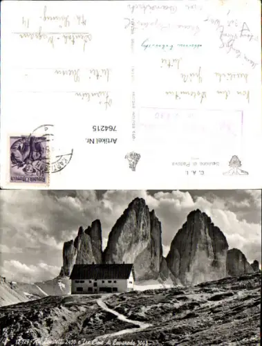 764215 Rifugio Locatelli Tre Cime di Lavaredo Toblach Trentino Bozen – Südtirol Italy