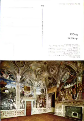 764261 Mantova Castello S. Giorgio Sala degli Sposi Provinz Mantua Italy