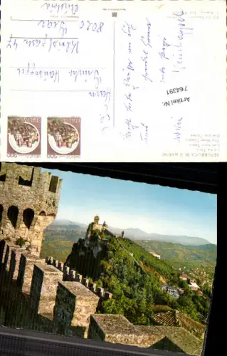 764391 San Marino Die drei Türme Castello di San Marino San Marino