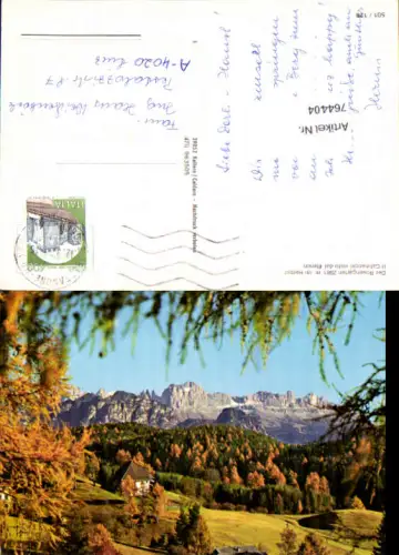 764404 Seis Siusi Rosengarten Ritten Trentino Bozen (Südtirol) Italy